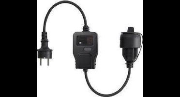 interBär 8813-004.01 Schemerschakelaar Zwart 230 V 1 tot 9 h