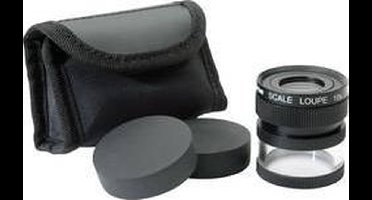 Ideal Tek M12102 Vergrootglas Met meetscala Vergrotingsfactor: 10 x Lensgrootte: (Ø) 19 mm