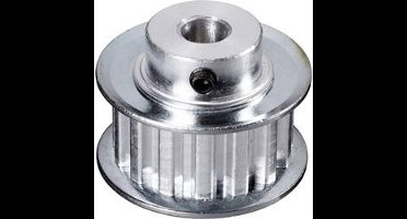 Aluminium Tandriemschijf Reely Boordiameter: 10 mm Diameter: 97 mm Aantal tanden: 60