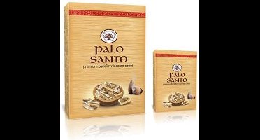 Green Tree - palo santo - heilig hout - backflow - wierook - wierookkegels - doos van 12 stuks