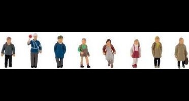 Faller - Children on the way to school - FA151622 - modelbouwsets, hobbybouwspeelgoed voor kinderen, modelverf en accessoires