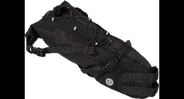 AGU Seat-Pack Venture Zadeltas Zwart - 10L - Waterafstotend, Eenvoudige Montage, 100% Gerecycled Polyester