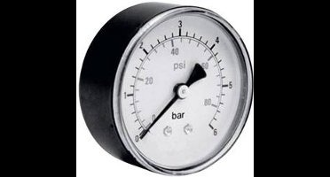 ICH Manometer 306.63.-1 Aansluiting (manometer): Achterkant -1 tot 0 bar Schroefdraad (buiten) 1/4 1 stuk(s)
