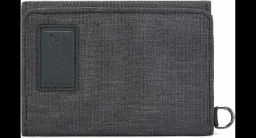 Pacsafe Portemonnee - 11.5 x 8 x 1.8 cm - Pasjeshouder - RFID-beveiligd - Scanvak - Recycled polyester - Lichtgewicht - Veelzijdig - Donker Grijs