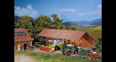 Faller - Werktuigloods - modelbouwsets, hobbybouwspeelgoed voor kinderen, modelverf en accessoires