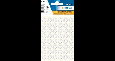 Haza Original Etiketten 240 Stuks 12 Mm Transparant