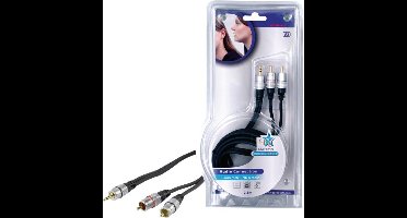 HQ - Hq Hqss3458/2.5 Hoge Kwaliteit Audio Kabel 2,50 M - Altijd Garantie