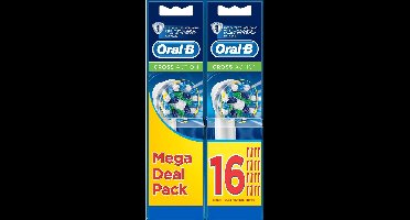 Oral-B - CrossAction - 16 stuks - Opzetborstels