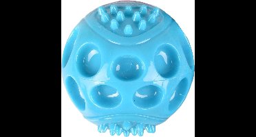 Flamingo Bal Wido - Hondenspeelgoed - Blauw - 8cm