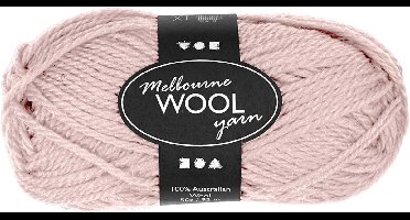 Melbourne wolgaren, L: 92 M, lichtrood, 50 gr/ 1 bol