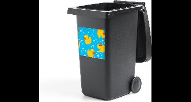 Container sticker Badeendjes - Water - Patronen - 40x40 cm - Kliko sticker