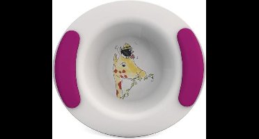 Kinderkom Giraffe - Paars