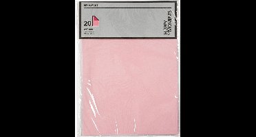 Creotime Structuurpapier 21 X 29,7 Cm 20 Stuks Roze