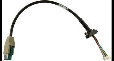 Zebra CBL-VC80-KBUS1-01 USB-kabel 220 m USB A Zwart