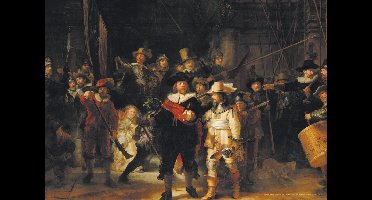 Rembrandt van Rijn poster - De Nachtwacht - Kunst - 50 x 70 cm