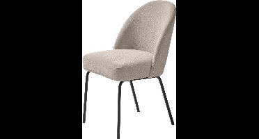 Eetkamerstoel Creston Grijs Chenille - Giga Living