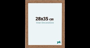 Your Decoration - Fotolijst 28x35 cm - MDF - Notenhout Licht - Como