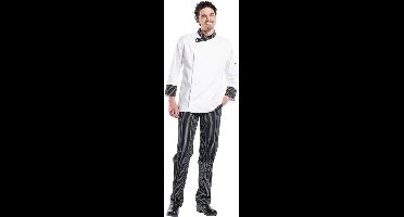 Chaud Devant Ligne Noir Pantalon Zwart-Wit Gestreept - Chaud Devant A140-52