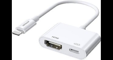 JOYROOM - Lightning naar Hdmi Adapter - Voor iPhone of iPad - wit