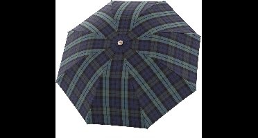 Doppler Manufaktur Zürs Rancher Zakparaplu 44 cm - 98cm Diameter - blau-grün