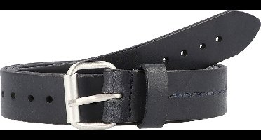 Marc O'Polo Leren Riem Eika Belt W105 Night Blue Blauw