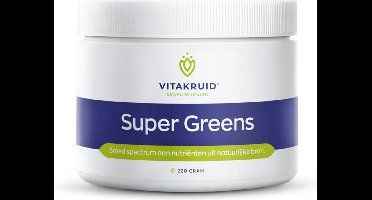 2x Vitakruid Super Greens 220 gr