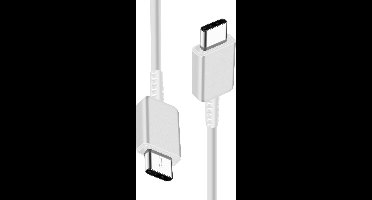 Samsung - oplaadkabel - USB-C naar USB-C - 1,8 m - Wit
