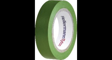 HellermannTyton HelaTape Flex 15 710-00103 Isolatietape HelaTape Flex 15 Groen (l x b) 10 m x 15 mm 1 stuk(s)