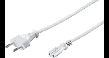 Microconnect PE030720W electriciteitssnoer Wit 2 m Netstekker type C C7 stekker