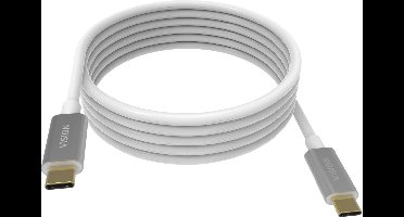 Vision TC 4MUSBC USB-kabel USB 3.2 Gen 2 (3.1 Gen 2) 4 m USB C Wit
