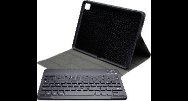 Mobilize Tablethoes geschikt voor Samsung Galaxy Tab A9 Plus (2023) Hoes | Mobilize Detachable Bluetooth Keyboard QWERTY Bluetooth Toetsenbord Bookcase - Zwart