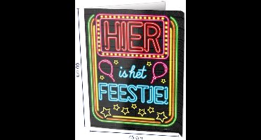 Paperdreams Window signs - Feestje