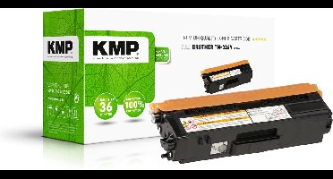 KMP Toner vervangt Brother TN-326Y, TN326Y Compatibel Geel 3500 bladzijden B-T64