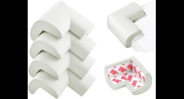 Ruhhy Schuimhoekbeschermers - Bescherming met Comfort - Wit