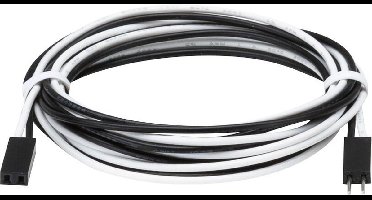 Paulmann 78416 LumiTiles accessoirekabel IP44 65 cm max. 12 W warm wit zwart spatwaterdichte kunststof aansluitkabel 2700 K