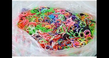 Life-time Loom Bands - 1 Kilo elastiekjes voor loomen - 6-12 jaar