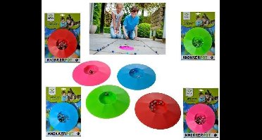 MARBLE GAME SMALL 4 COLOURS INCLUDING MARBLES - DIAMETER 17 CM