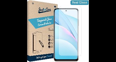 Just in Case Tempered Glass voor Xiaomi Mi 10T Lite Protector - Arc Edges
