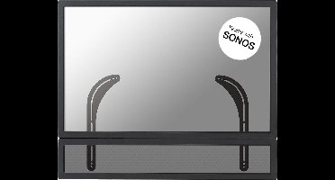 Neomounts NS-SB100 soundbar beugel - montage onder TV - zwart