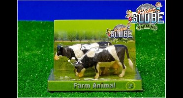 Koeien Kids Globe 2 stuks: schaal 1:32