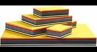 Gekleurd Karton, A2,A3,A4,A5,A6, 180 gr, diverse kleuren, 1800 div vellen | Knutselkarton