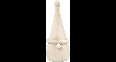 Scandinavische kerstkabouter, H: 16 cm, d 6 cm, 1 stuk