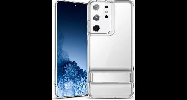 ESR Air Shield Boost Kickstand Hoesje Transparant Geschikt voor Samsung S21 Ultra