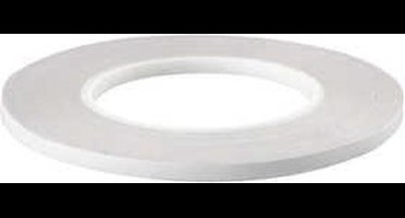 Dubbelzijdig plakband, B: 6 mm, 6x50 m - Incl. Gift