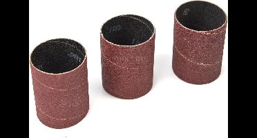 HBM 3 Delige Schuurdrumset voor de voor de HBM Satineermachine - Borstelmachine Met Kantelbare Kop - 420 Watt