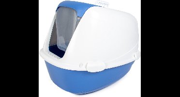 Duvoplus - Kat - Kattentoilet Basil Met Filter 57x39x41cm Lichtblauw - 194449