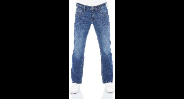 Mustang Heren Jeans Broeken Oregon Bootcut bootcut Fit Blauw Volwassenen Denim Jeansbroek