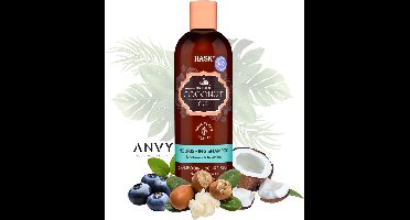 Hask Shampoo Monoi Coconut Oil Nourishing Shampoo - Geen parabenen - Beschermd en hersteld