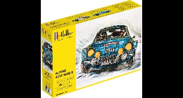 Heller Modelbouwpakket Auto - 80745 Alpina A110 (1600) Car Plastic - 1:24 - Modelbouw