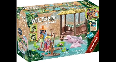 PLAYMOBIL Wiltopia - Peddeltocht met de rivierdolfijnen - 71143
